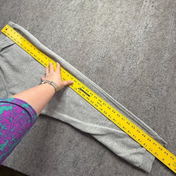 Nike Joggers Men XL Gray Club Fleece Tapered Cuffed Sweatpants 28" 826431 - Picture 12 of 16